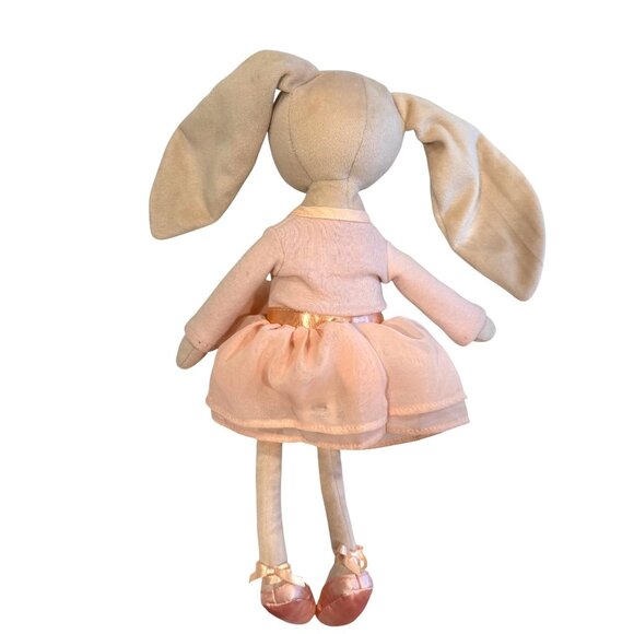 Jellycat Lila Ballerina Bunny Plush Doll In Pink Dress With Satin Ballet Shoes - Picture 5 of 11